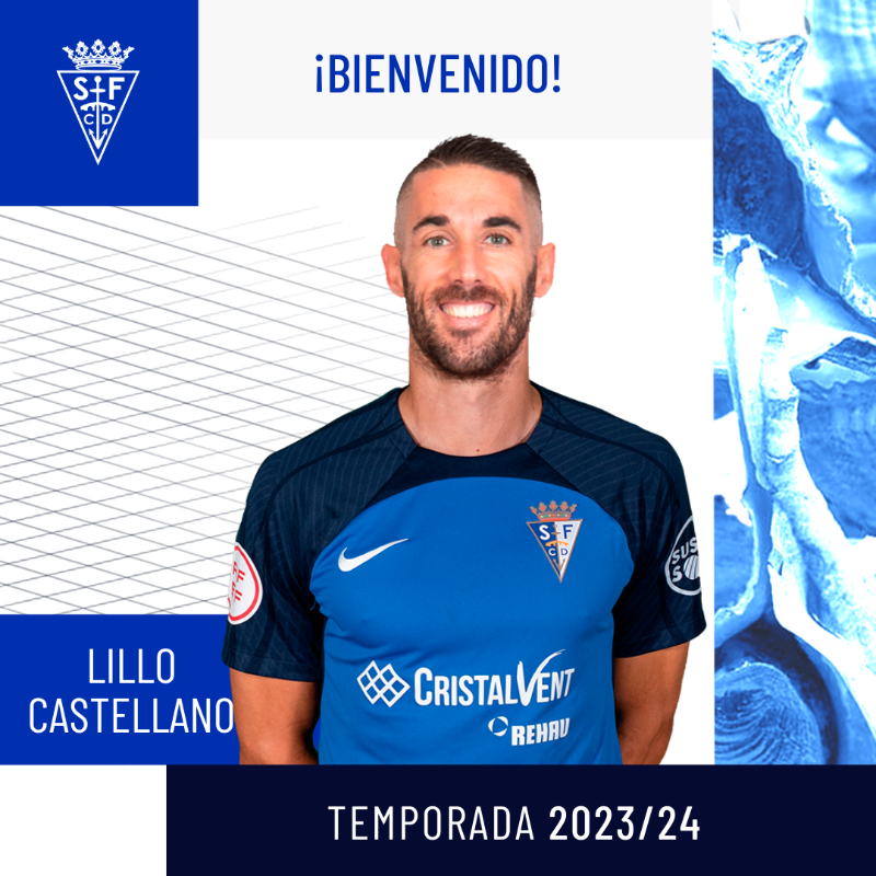 SanFernando_CD's tweet photo. 🆕 ¡Lillo Castellano, nuevo jugador azulino!

🛡️ ¡El experimentado zaguero llega procedente del @cd_alcoyano para potenciar la retaguardia del #SanFernando!

¡Bienvenido, Lillo!

https://t.co/mb4LoYjmx9