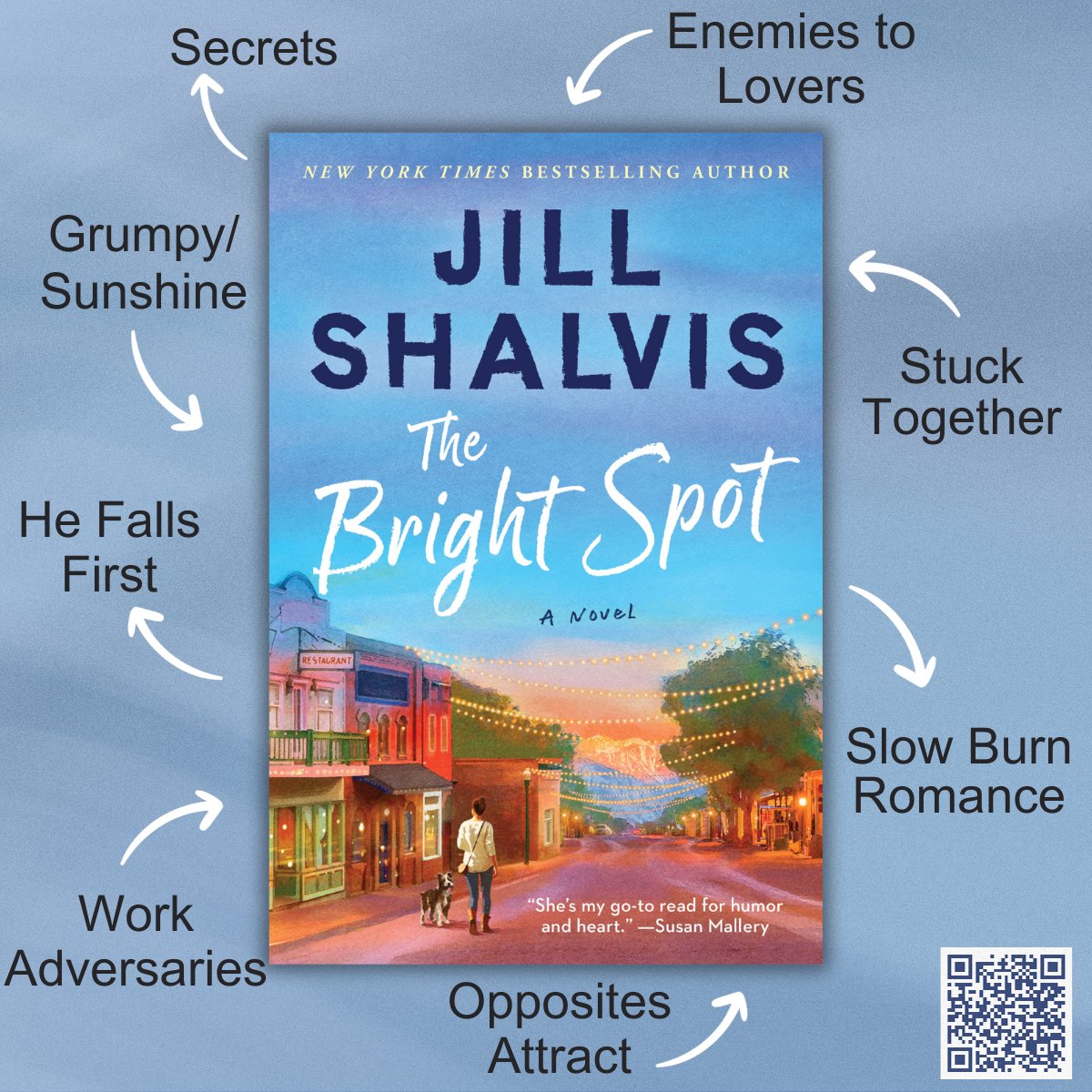 Calling all reviewers, THE BRIGHT SPOT is up at <a href="/NetGalley/">NetGalley</a>!  :)  netgalley.com/catalog/book/3… (<a href="/avonbooks/">avonbooks</a>)