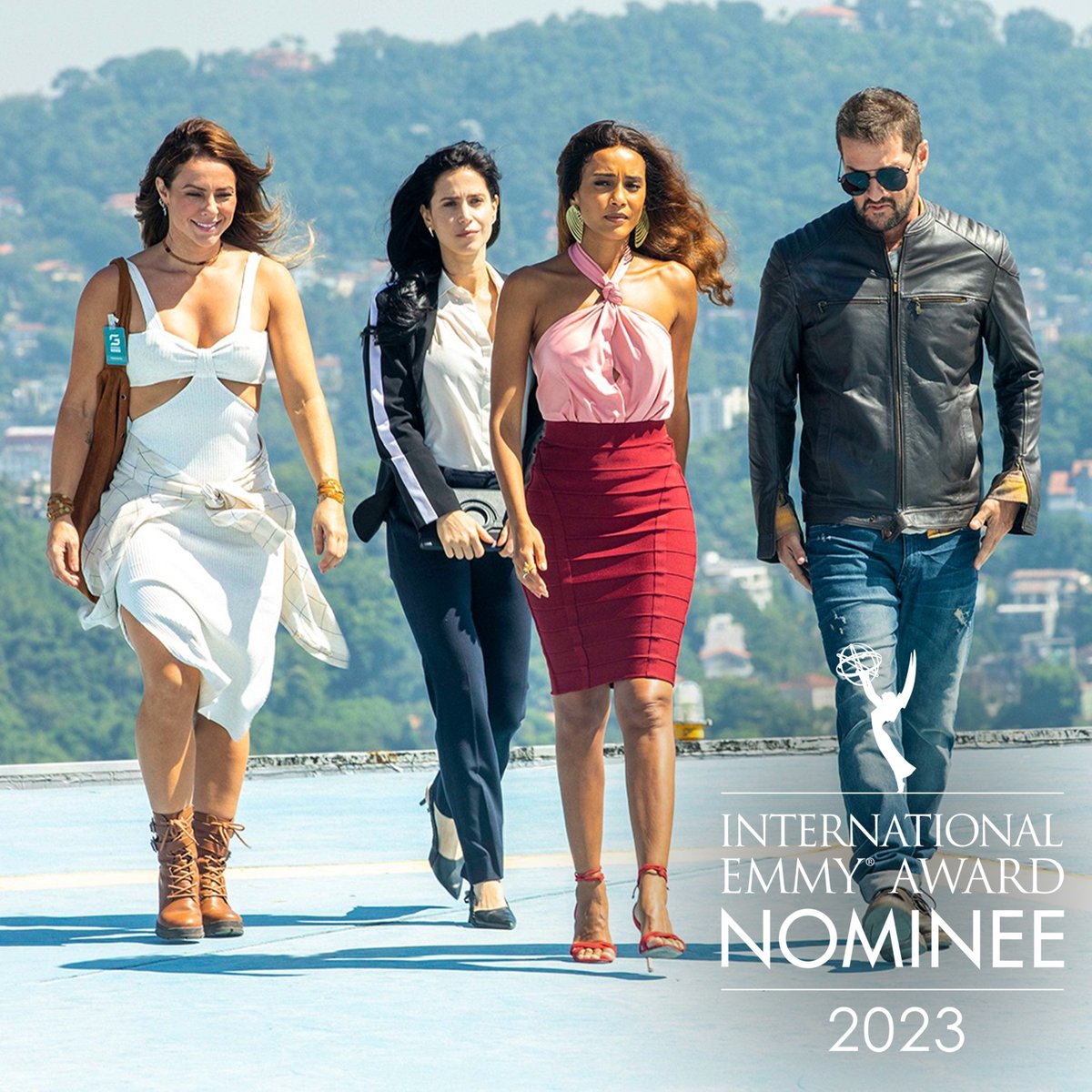 iemmys's tweet photo. Nominee Highlight for Telenovela:
“Cara e Coragem” Produced by @Globo
Watch the #iemmyNOM trailer here: https://t.co/yyalyw6fnV
Winners will be announced Monday, November 20, at The 51st International Emmy Awards in New York City! #iemmys https://t.co/TJx3cSpsW0