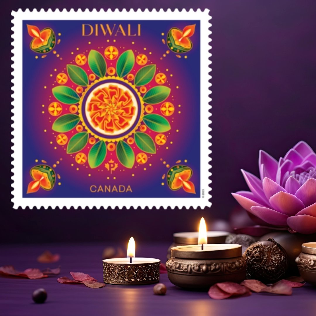 catPaw___'s tweet photo. Happy Diwali my friends!  

#stamps #philately #Diwali #Festivals https://t.co/bSzFpzT9uY