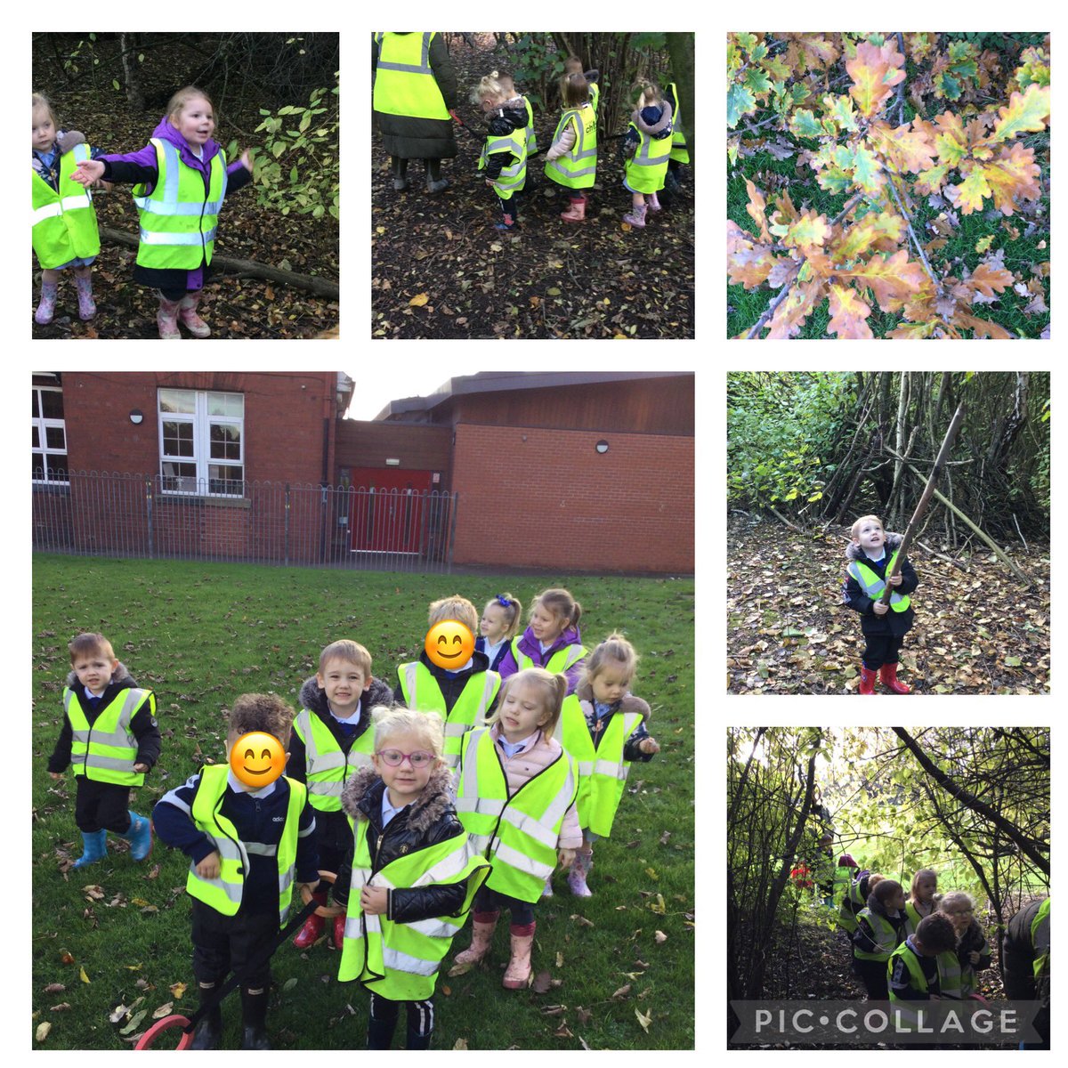 Highgateacademy's tweet photo. Today in Nursery, we have enjoyed looking for the signs of Autumn on our welly walk! The children were very mature and made Miss Brindley, Mrs Chappell and Miss Bush really proud! https://t.co/mnHKKgWXC9