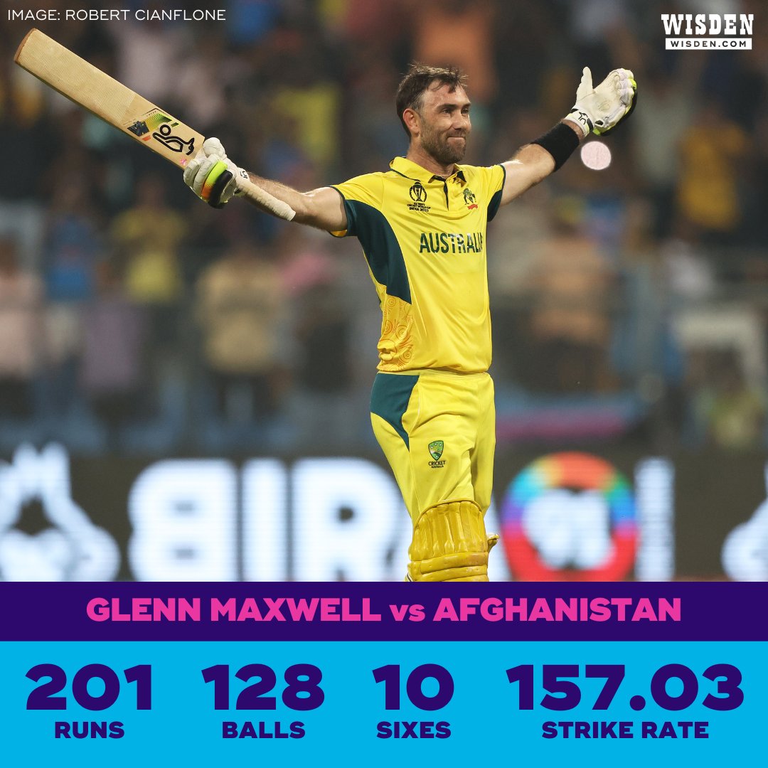 FahadFOHA's tweet photo. What's up with this MADNESS @Gmaxi_32 ?
Possibly the best ever innings on display by "THE GREATEST SHOWMAN"
Thank you for the entertainment, @Gmaxi_32 https://t.co/OyhA7zdUO3