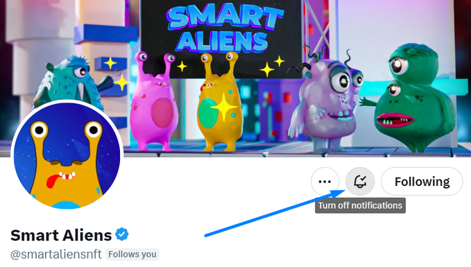 SmartAliensX's tweet photo. Small 25$ giveaway for most active Aliens 👽

1⃣ Follow us @smartaliensnft
2⃣ Like &amp; Retweet this tweet
3⃣ Turn on notification bell 🔔

Post a proof in comments ⤵️ https://t.co/vMA7VJ0ug1