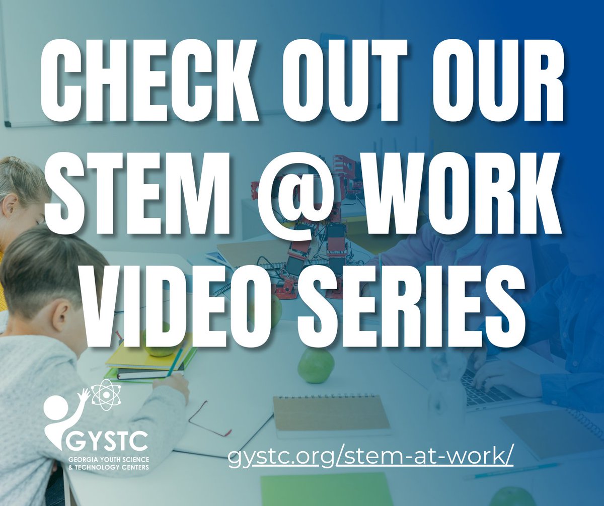 In honor of #nationalstemday, we want to share our newly launched STEM @ Work video series. Our aim is to highlight the diverse individuals that work in STEM fields and show the real-world impact of their careers.  Check out these videos out at: gystc.org/stem-at-work/