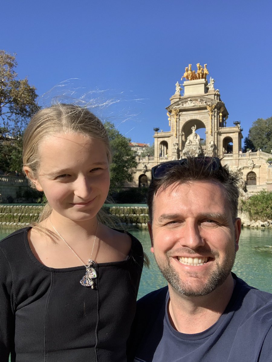 twcallow's tweet image. Great birthday in Barcelona, thank you little girl!  Xxx