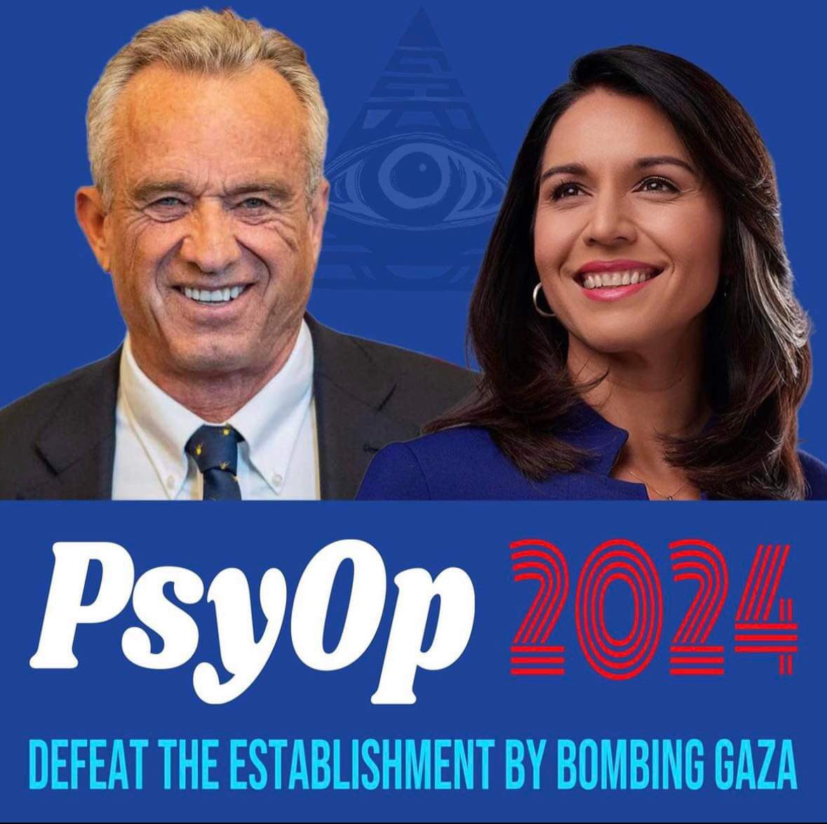 *Sigh* such a disappointment, these two. They’ve really shat the bed over this #Israel thing. #FreePalestine #RFKJr, #Tulsi #Gaza #Gaza_Geniocide