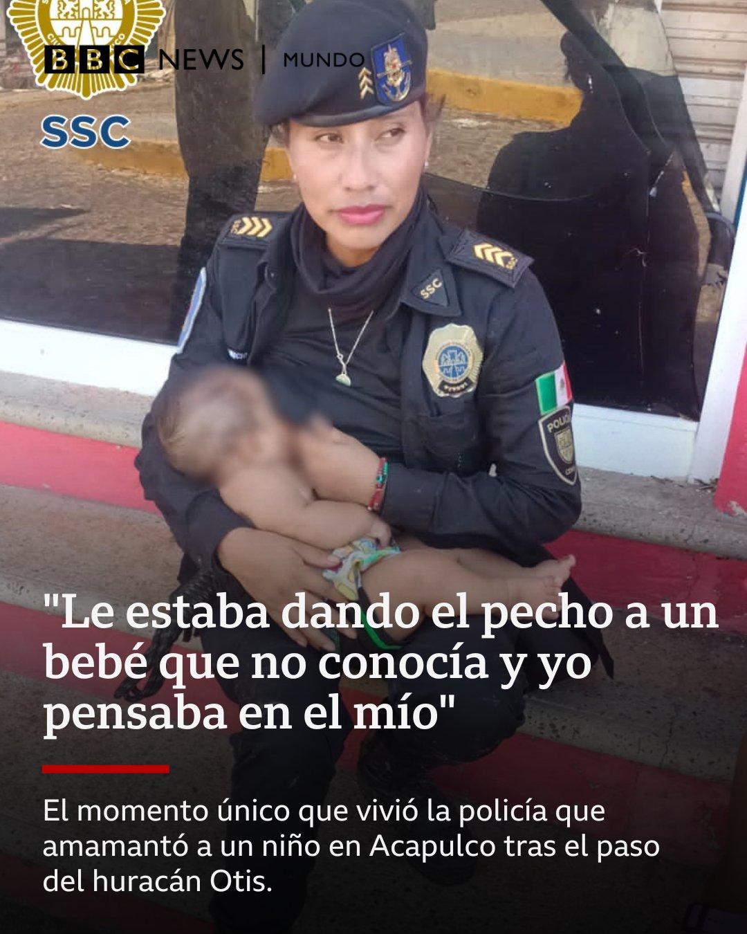 BBC News Mundo on X: ""Con ser solamente humanitarios y no perder la  sensibilidad, es más que suficiente", dice la agente Arisbeth Dionisio  https://t.co/vDYfZGAqwY https://t.co/XejkvycPyZ" / X