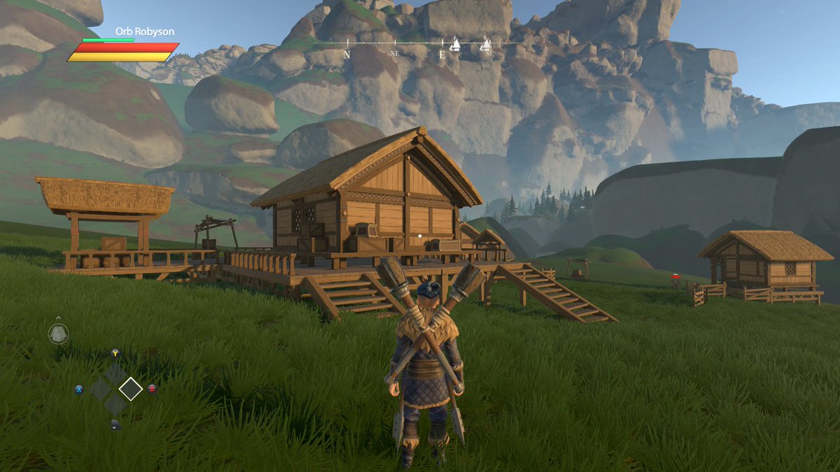 Here is an update on our upcoming game, which has a solid user-generated component. As a player, you will often encounter structures, even towns and cities. Some will be built by other players, and some will be part of the environment...