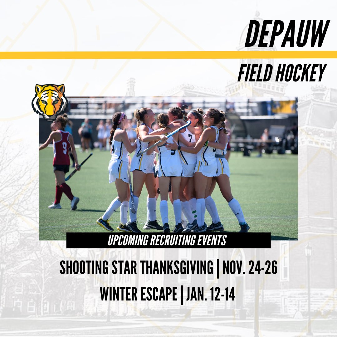 DePauw Field Hockey tweet media