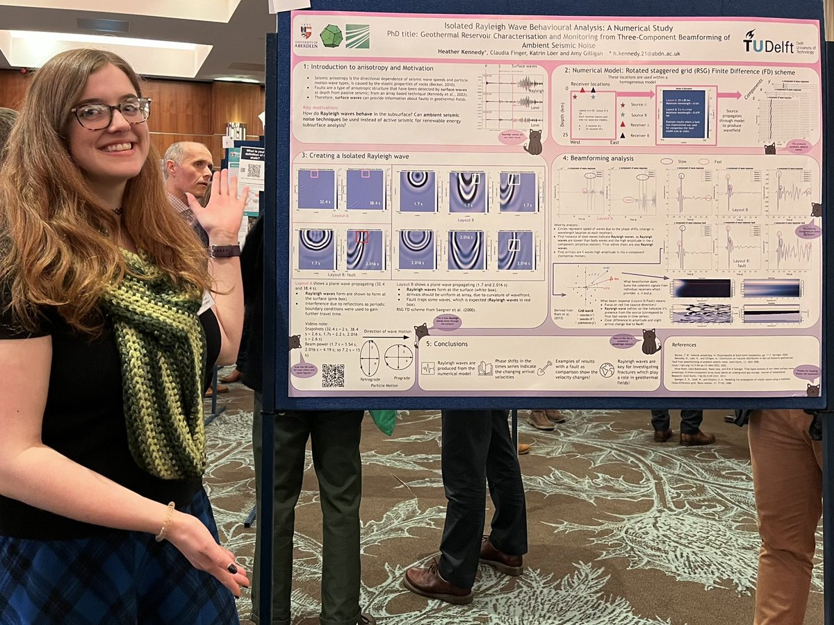 We had a great day of science at the annual #GeoNetZero CDT conference with talks and posters from the @abdngeology PhDs on understanding the subsurface for applications including geothermal, CCS and hydrogen storage.