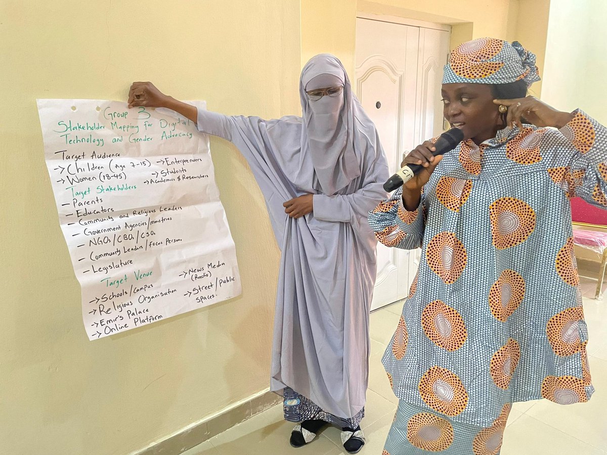 hannahzarma's tweet photo. To bridge the digital skills gap, organizations must prioritize gender sensitivity in policy development and establish safe spaces for women. Grateful to CITDA for providing this opportunity.
#Bloom4stem
#GirlsInIct
#sdg4
#sdg5 https://t.co/C8l7efrrrK