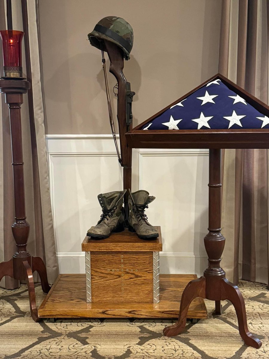 As we approach a day of observation for our military,  the staff at Aubertine-Lopes Funeral Home is proud and appreciative of  the men and women who have defended our great nation.  This display honors each and everyone who has served.