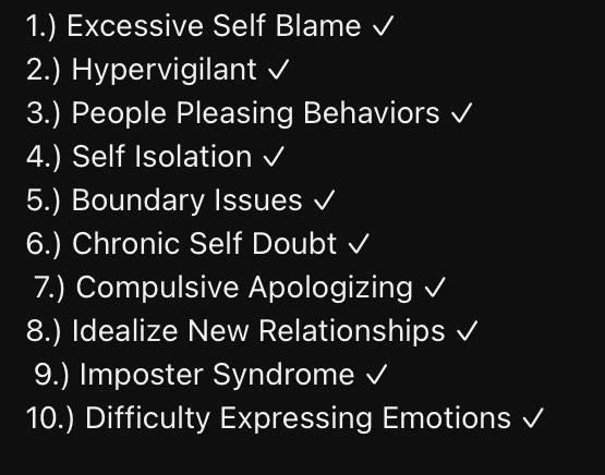 Traits of a trauma response mind. #Trauma #Traumaresponse #Narcissistabuse