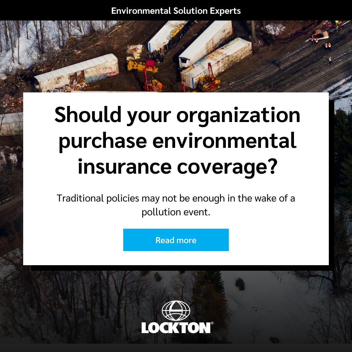 In the wake of a pollution event, traditional insurance policies may have gaps in coverage. Learn how environmental insurance policies offer more robust protection. global.lockton.com/us/en/news-ins…