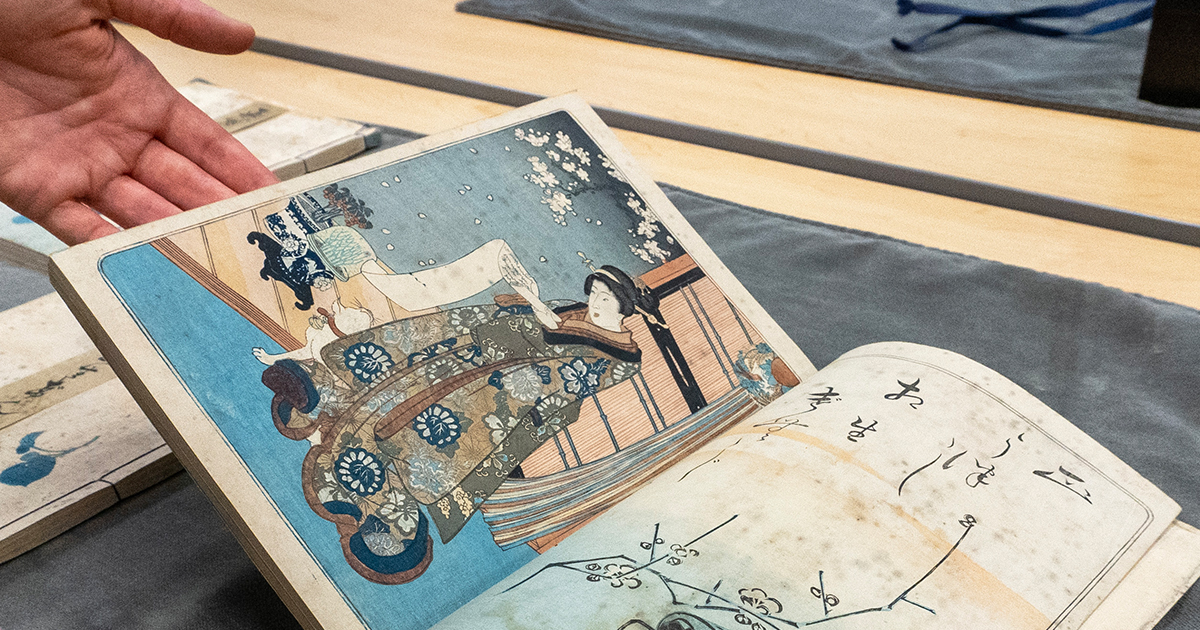 ubclibrary's tweet image. UBC Library acquires rare Japanese manuscripts and calligraphy works. bit.ly/47n1drm