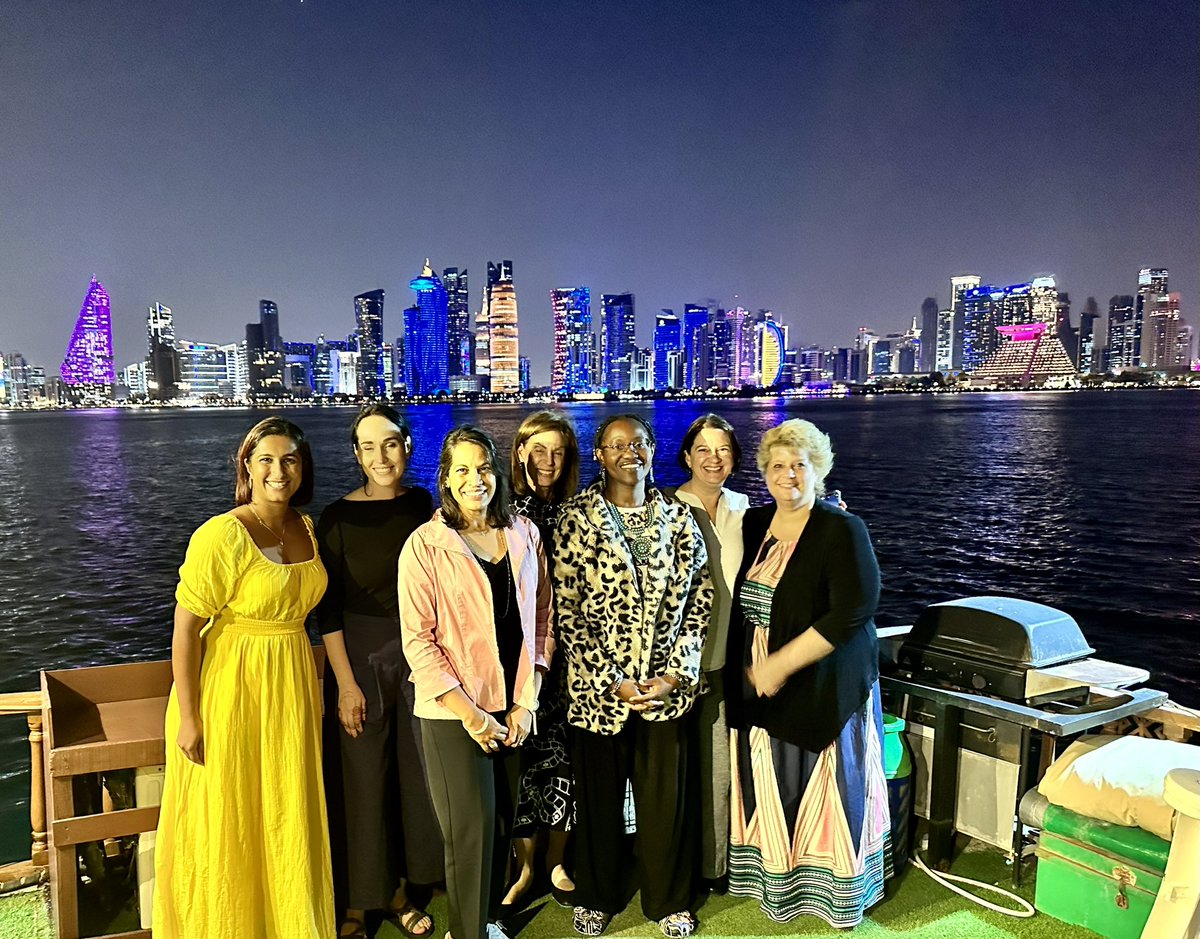 Met some amazing women on our Dhow Cruise from @AtbhXI learning so much from people from all over the world #ATBH2023
