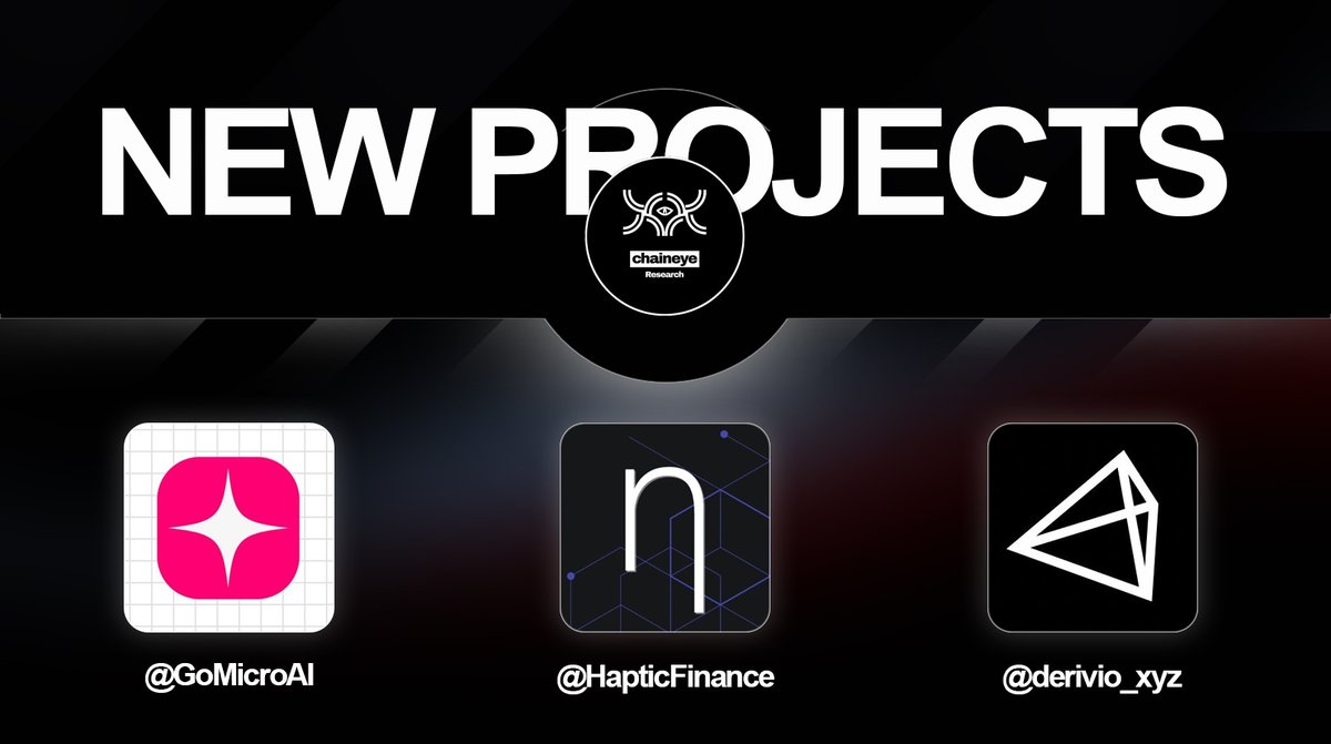 3 New Early-Stage DeFi projects - #10👁️

🧵👇