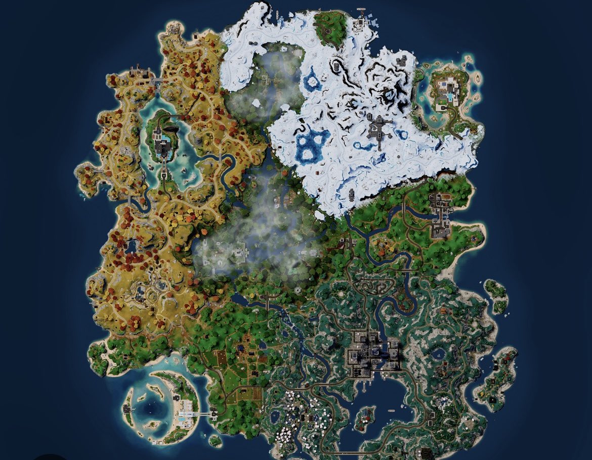 how did the Fortnite map go from ch1 to ch4?

The colors are so dull, what happened to the vibrancy?

Did the people who complain that Warzone looks more realistic win? 

Or do they numbers show people prefer this?

I’m so confused how ANYONE could prefer ch4 colors