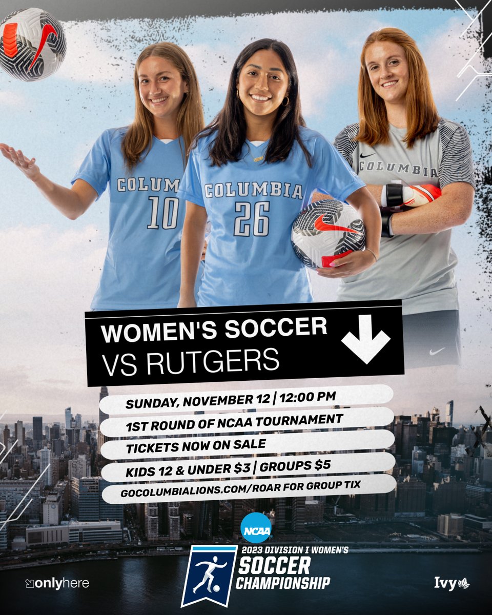 These #DUSCWomen are ready to fight! Kat Jordan &amp; Kendall McBride of the Columbia Lions take on Rutgers this weekend in the NCAA tournament. Get your $5 tickets: gocolumbialions.com/roar