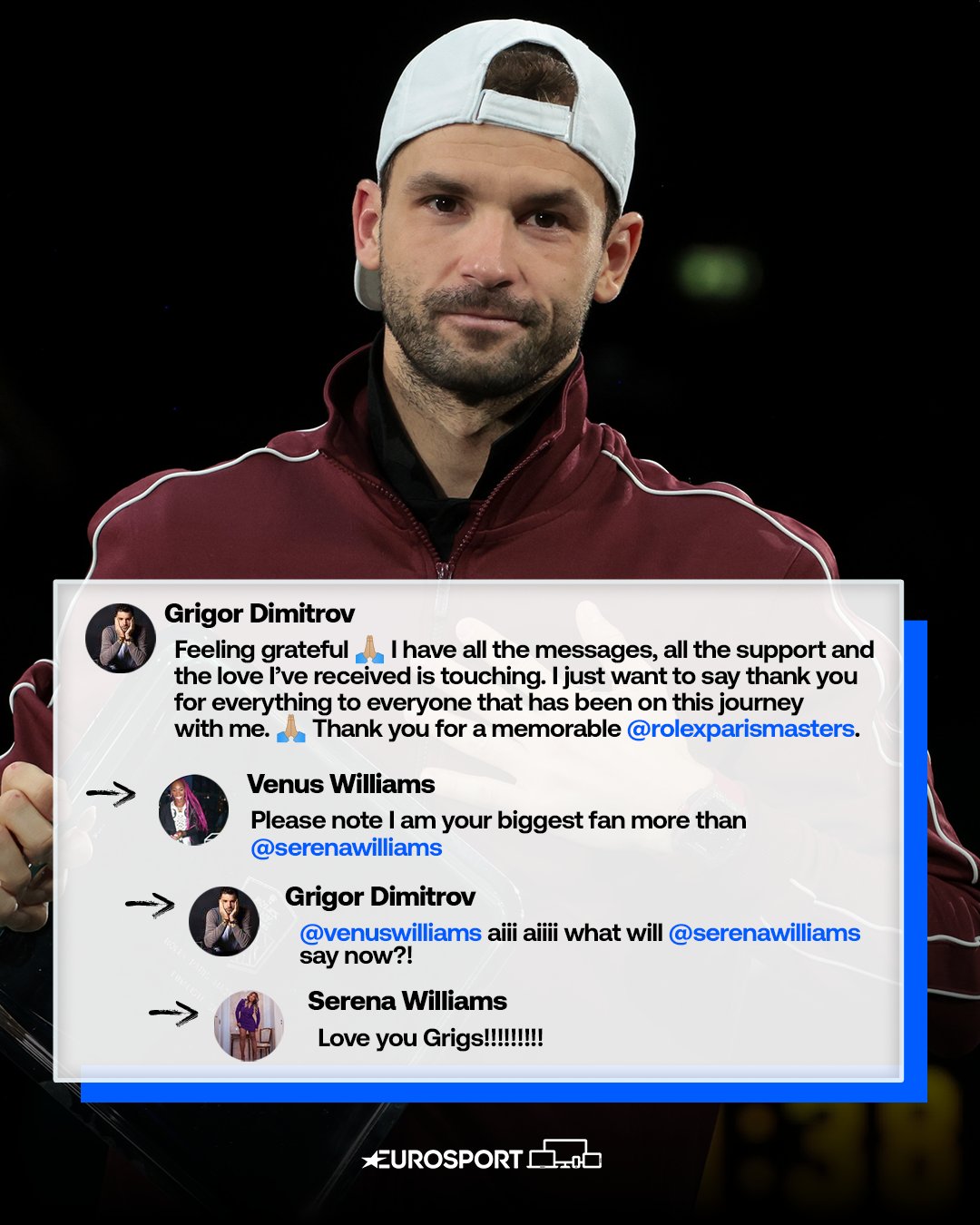 Dimitrov Und Serena Williams