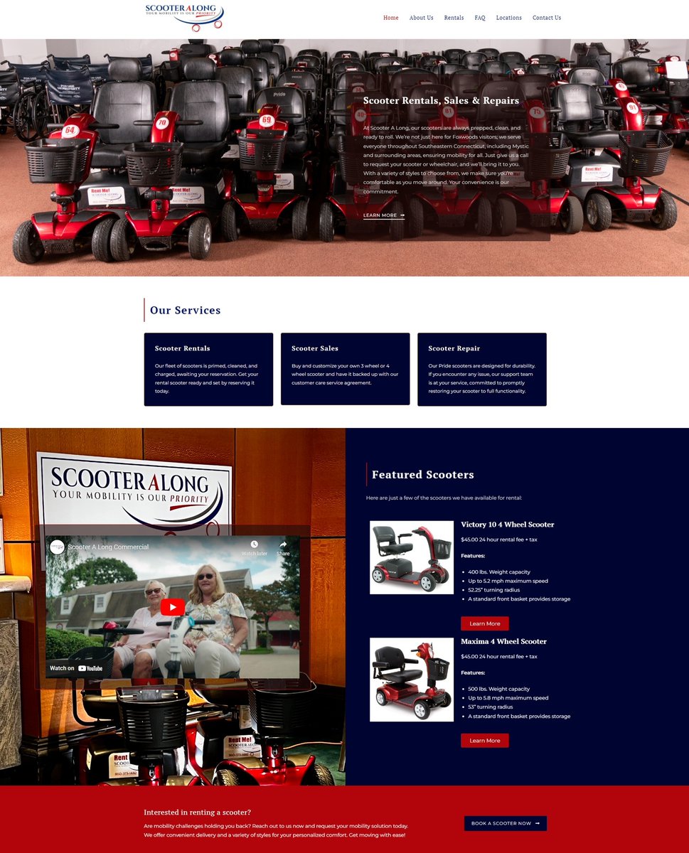 InnovastLLC's tweet image. We are thrilled to announce the revamped Scooter A Long website. 

👉️scooteralong.com #ExploreCT #FreedomToRide #ScooterAdventures #AccessibleAdventure #NewWebsite #Innovast