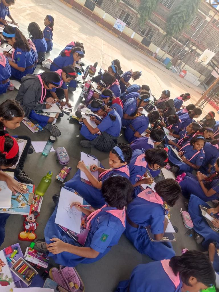 NdaKv's tweet photo. Celebration of Bharat Scouts &amp; Guides FLAG DAY @ PM SHRI KV NDA, PUNE.👍👍 https://t.co/3gyJ0fegJy