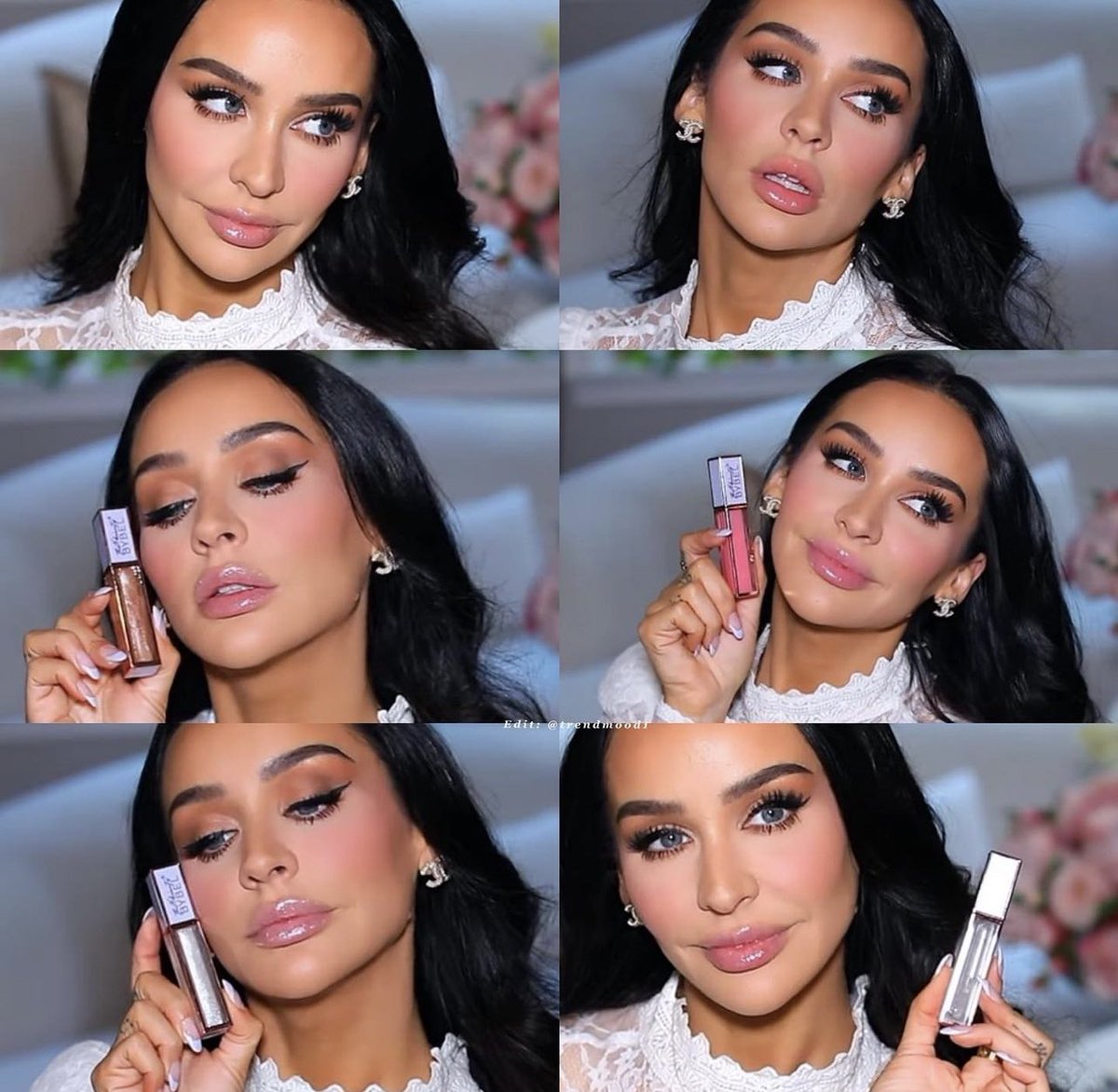 #Revealed 🚨 #BeautyNews NEW! Beauty brand by <a href="/carlibybel/">carli bybel</a> #thebeautybybel 💙includes:
✨ The OG Palette! 18 Color Eyeshadow Palette $39
✨6 Matte Velvet Lipsticks $20 each 
✨7 Matte Lip Liners $16 each 
✨Magic Eyeliner $22
✨6 Creamy Lip Glosses $18 each 
✨6 Highlighters $19