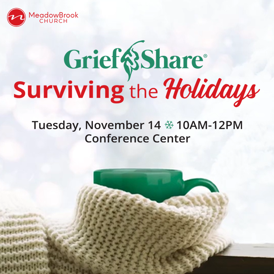 MBChurchAL's tweet image. Surviving the holidays after the loss of a loved one should not be something you have to do alone. GriefShare is hosting a one day class that will provide community and support on ??. We would love to walk through this difficult season with you. #MBChurchAL #griefshare