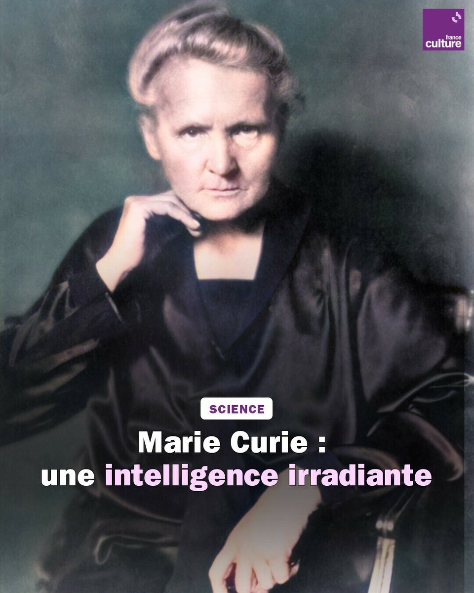 franceculture's tweet image. En 1906, elle deviendra la première femme enseignante à la Sorbonne. Pour saluer l’événement, une journaliste écrivit : "En vérité, je vous le dis : le temps est proche où les femmes deviendront des êtres humains."
 l.franceculture.fr/Ofr