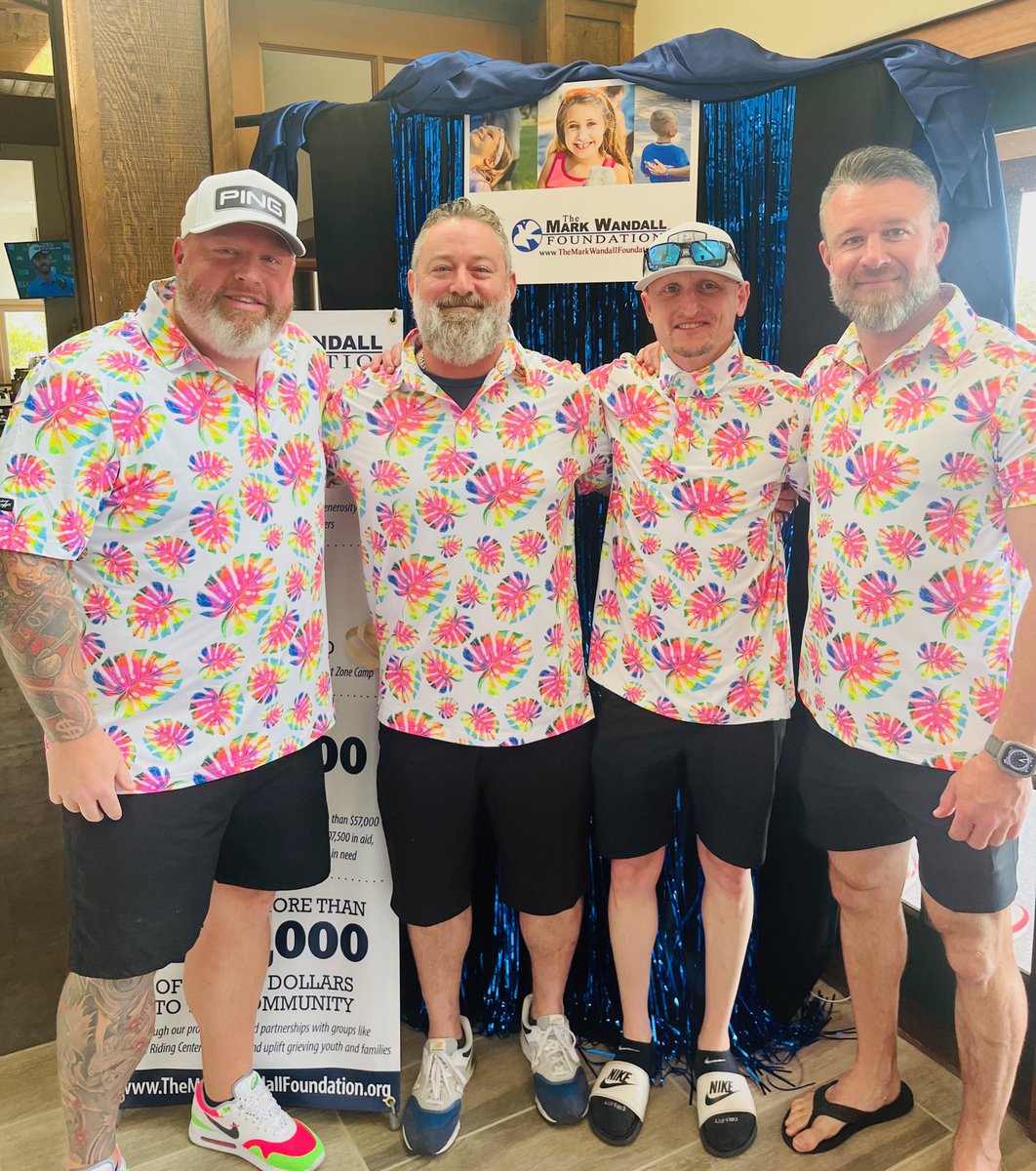 MelissaWandall's tweet photo. Cheers to 20 Years!! 

What a beautiful day with more than 💯 golfers who celebrated the life &amp; legacy of my husband, Mark &amp; 20 years of The Mark Wandall Foundation. Thank u to our golfers, supporters, &amp; volunteers! Here's more about us - https://t.co/kQhFsg9ddM
#childrengrieve https://t.co/VIIio1hnn8