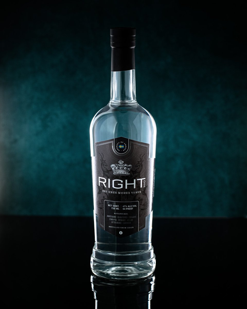RIGHT works exceptionally well in classic Gin cocktails, taken neat, and pairs beautifully with fresh and seasonal flavors. Shop now at Passion Spirits bit.ly/39MozP1