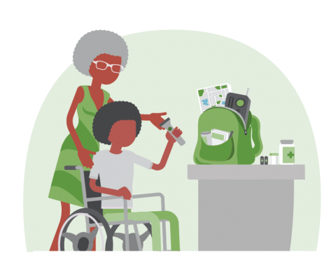 It's #NationalFamilyCaregiversMonth! 

If you take care of someone who has a disability or a medical condition, put medical alert tags or bracelets on them and add medical information to their electronic devices.

More: ready.gov/disability