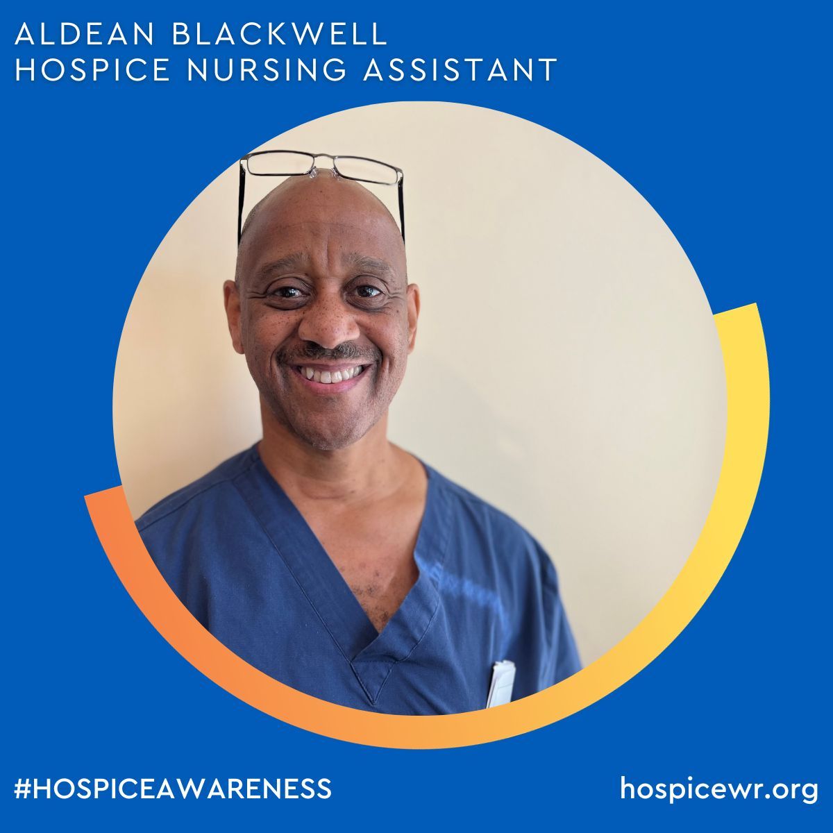 HospiceWR's tweet image. #HAPCM Staff Shout Out: Meet Aldean! 👋
Aldean Blackwell is a Hospice Nursing Assistant at HMC Medina County and started working at HWR in 2022. Aldean's one word to describe the work that we do: Fantastic
Thank you, Aldean! 👏