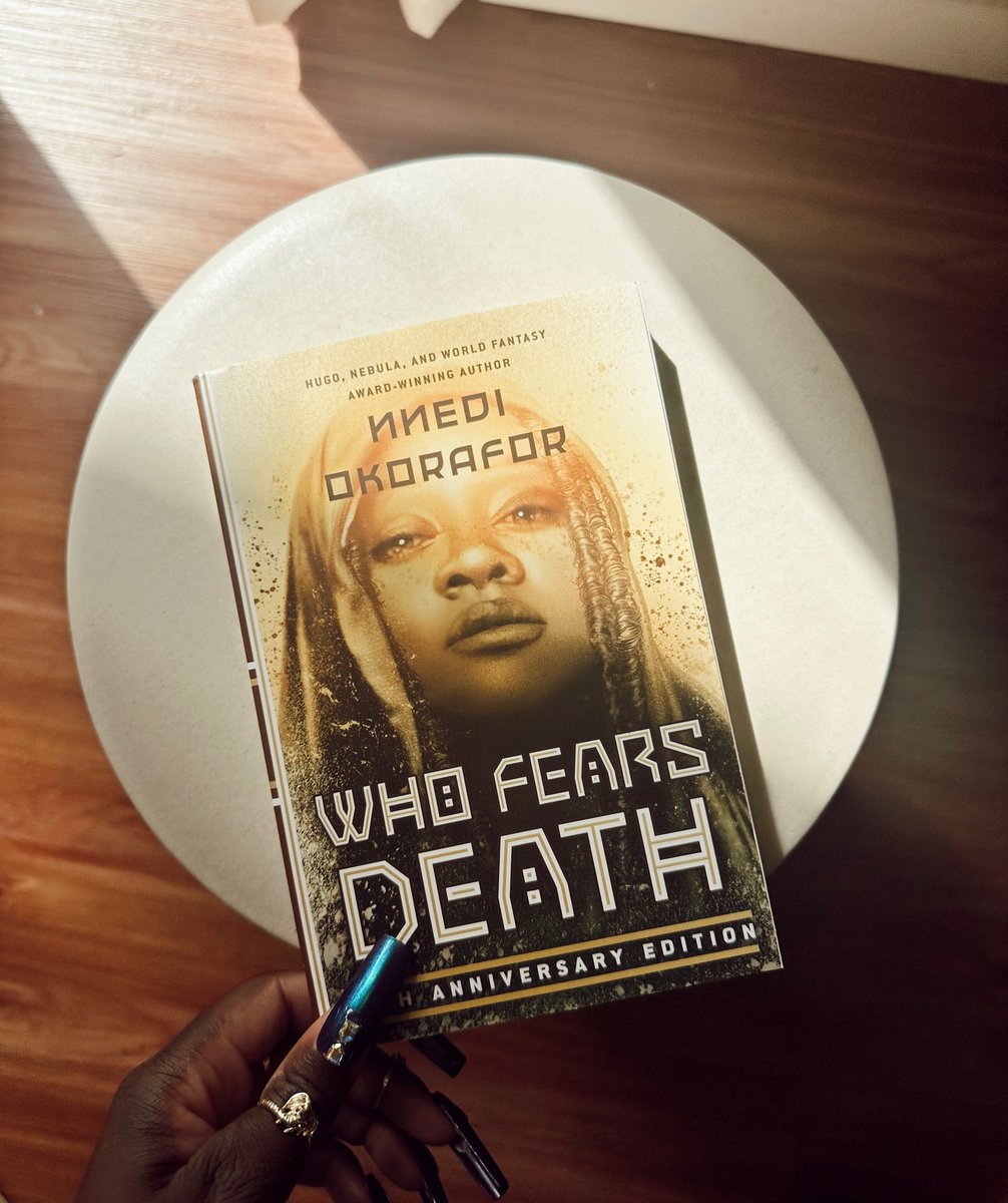 Bookish friends 😊️ ⁣ Our bookclub pick for the month is…. ✨Who fears death by Nnedi Okarofor✨ We will meet on December 4th at 7:30PM in the Reading Garden. If you have not purchased your book yet, please support the bookstore by purchasing from us 🖤 About...