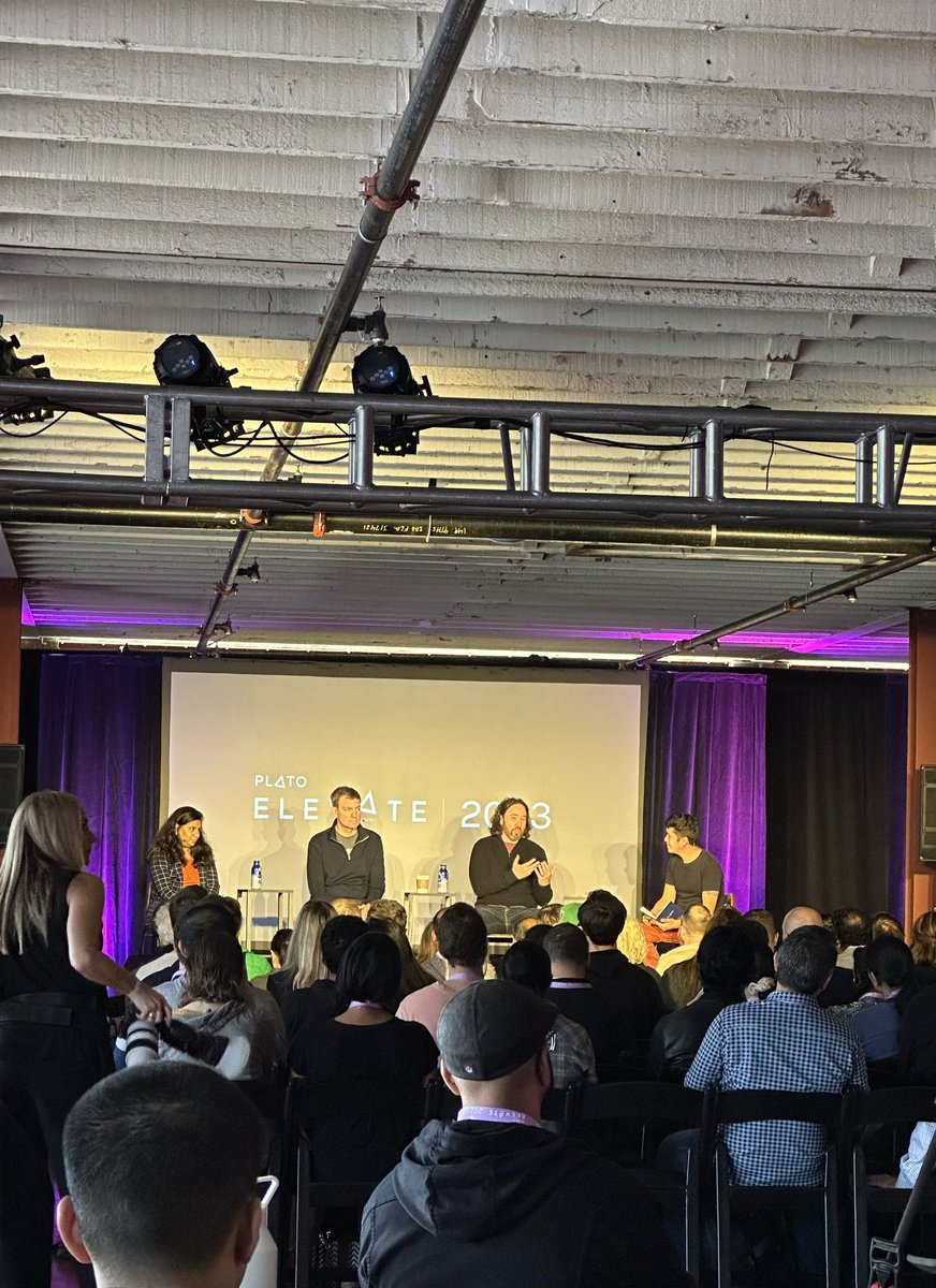 Kicking off #Elevate2023 with this engaging panel on ‘Real-life tips and no-BS Stories of Exceptional Engineering Leaders’.