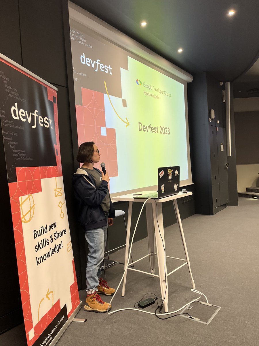 Let’s learn and have fun! #DevFest2023 

Cc @GoogleDevEurope