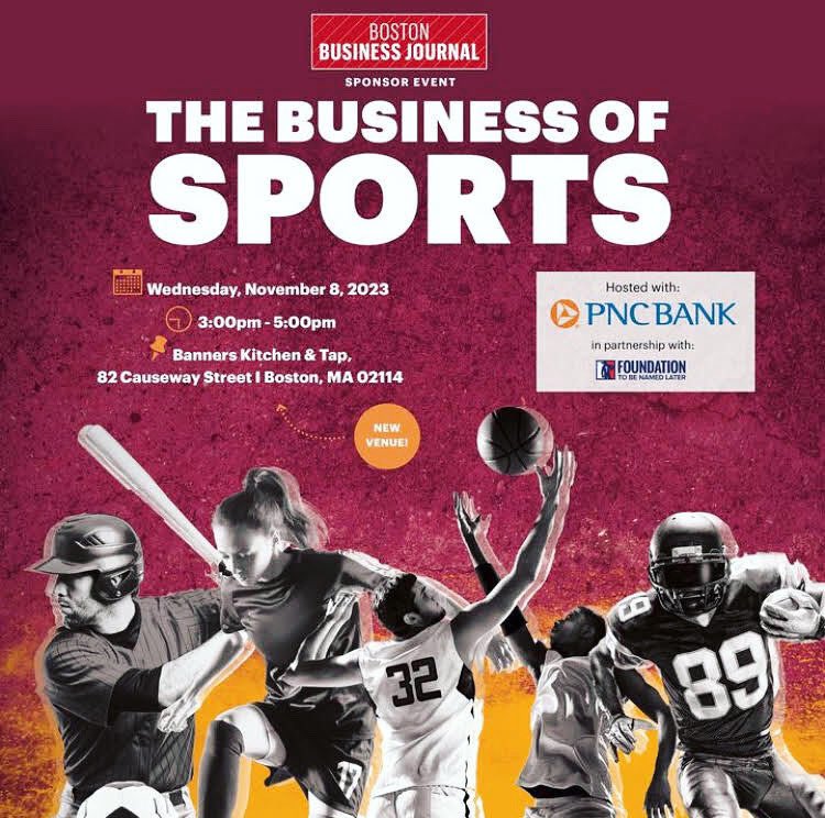 AngelaRuggiero's tweet photo. Pumped to be speaking alongside a powerful lineup of leaders at the Business of Sports event tomorrow afternoon. Huge thank you to @BosBizJournal and @PNCBank for hosting this amazing discussion to celebrate the City of Champions!

Register here: https://t.co/MNmtYuAHqt https://t.co/TAHyj3tbpa