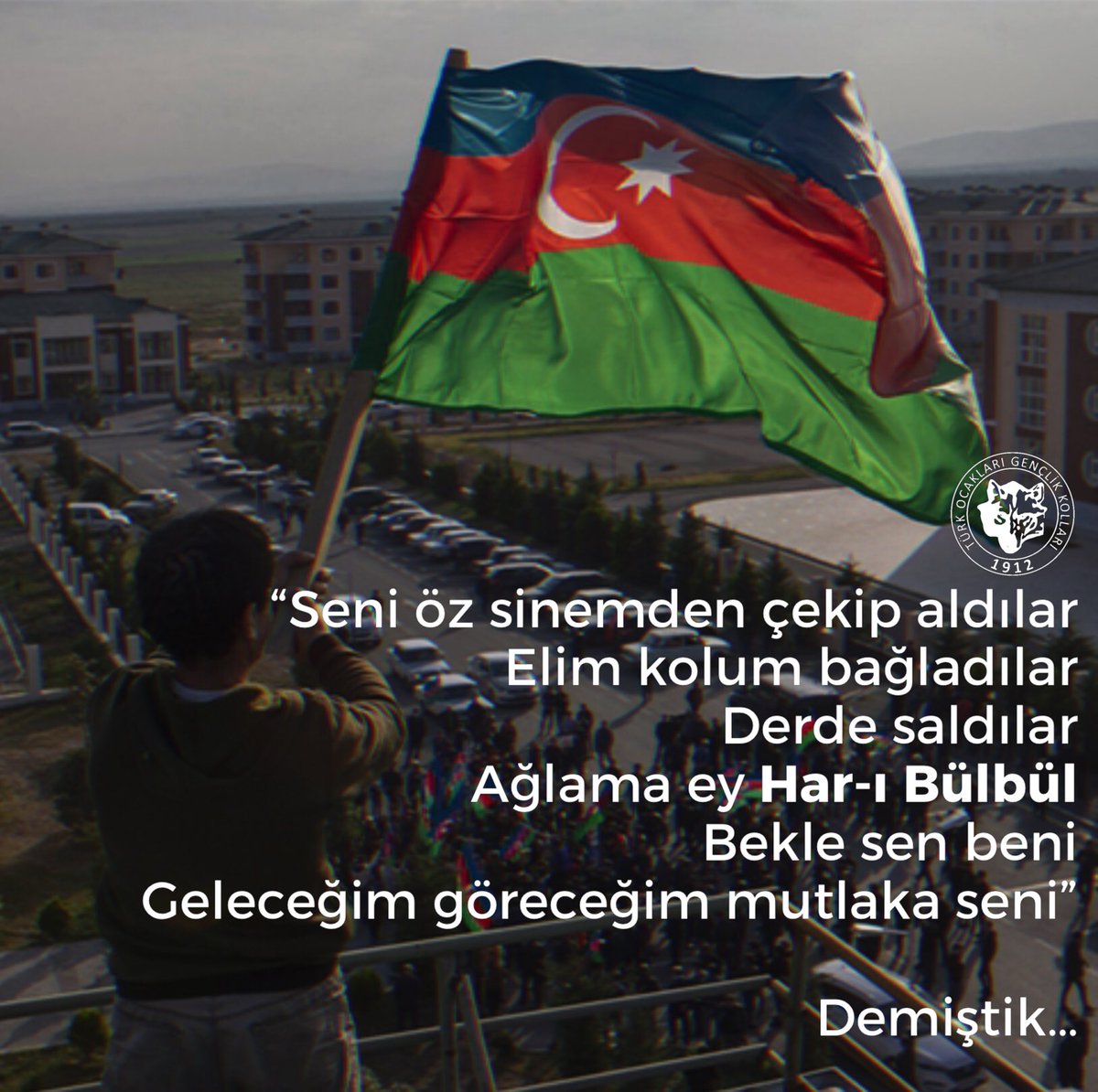 Demiştik...
#ZaferGünü Kutlu Olsun! 🇦🇿🇹🇷🐺