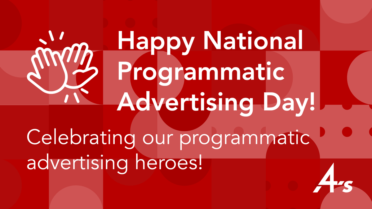 🌟 Shine a spotlight on the brilliant minds that power your clients' programmatic success. Join us in celebrating National Programmatic Advertising Day by honoring your exceptional team members and their remarkable talent. linkedin.com/feed/update/ur… #ProgrammaticDay #ProgAdDay