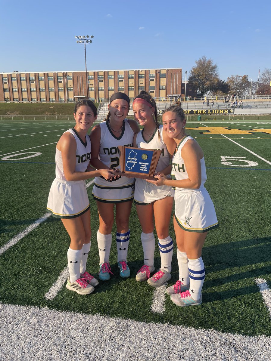 NHHS_Lions's tweet photo. NORTH SECTIONAL CHAMPIONS 🦁 congratulations to our field hockey team, but the work’s not done yet! Our girls play again this Saturday for the title of STATE CHAMPS! Good luck ladies!! https://t.co/MNFldcw9fF