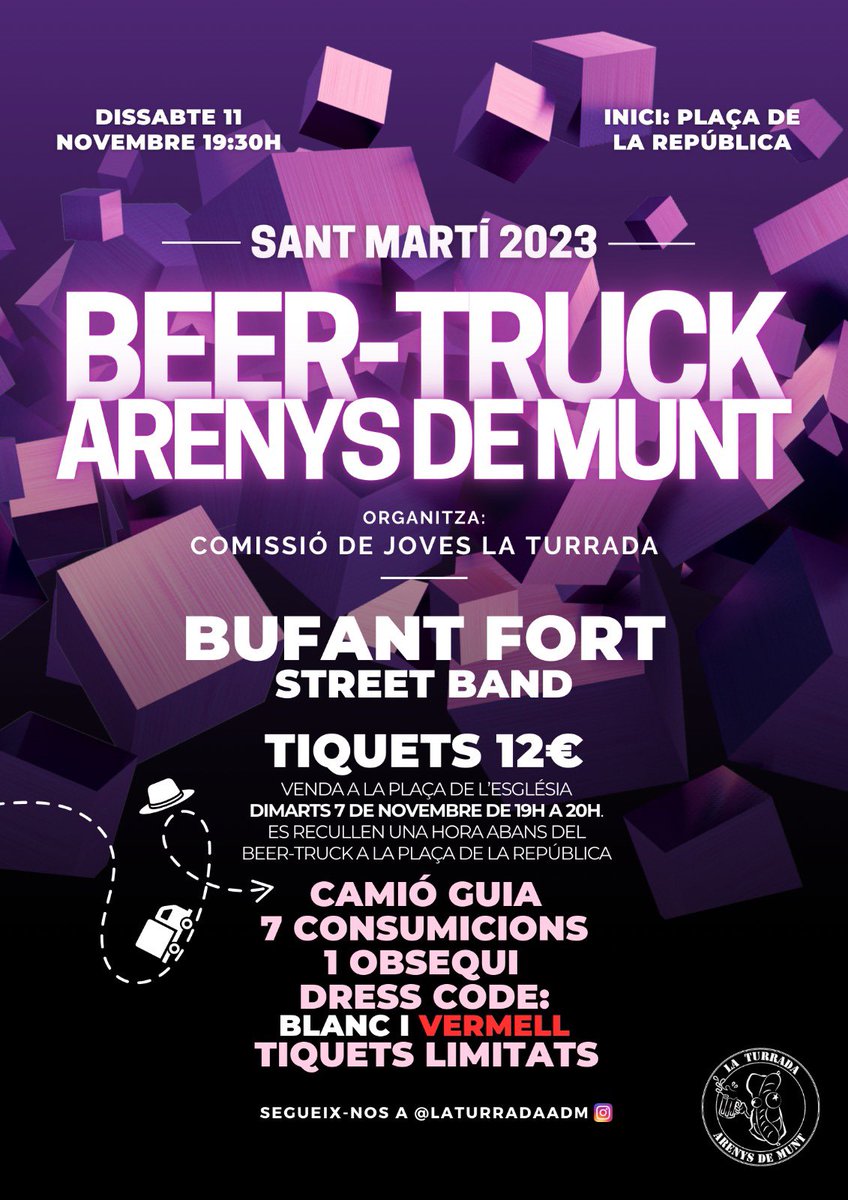 alexpujolm's tweet photo. 👔ÉS SETMANA DE FESTA MAJOR👔 i aquest és el recull subjectiu d’actes imperdibles glòria sempre a sant martí https://t.co/jxgn8Lyz2V