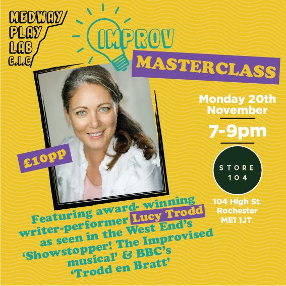 MPLCIC's tweet photo. An exciting launch to our Improv  Lounge sessions for adults for the winter season! Interested in #acting ' #improv or #comedy book your place via email: medwayplaylabcic@gmail.com  @medway_pride ; @KM_newsroom ; @Kent_Online ; @ProducedinKent ; @BBCRadioKent ; @kentlivenews https://t.co/NfJCADKooD