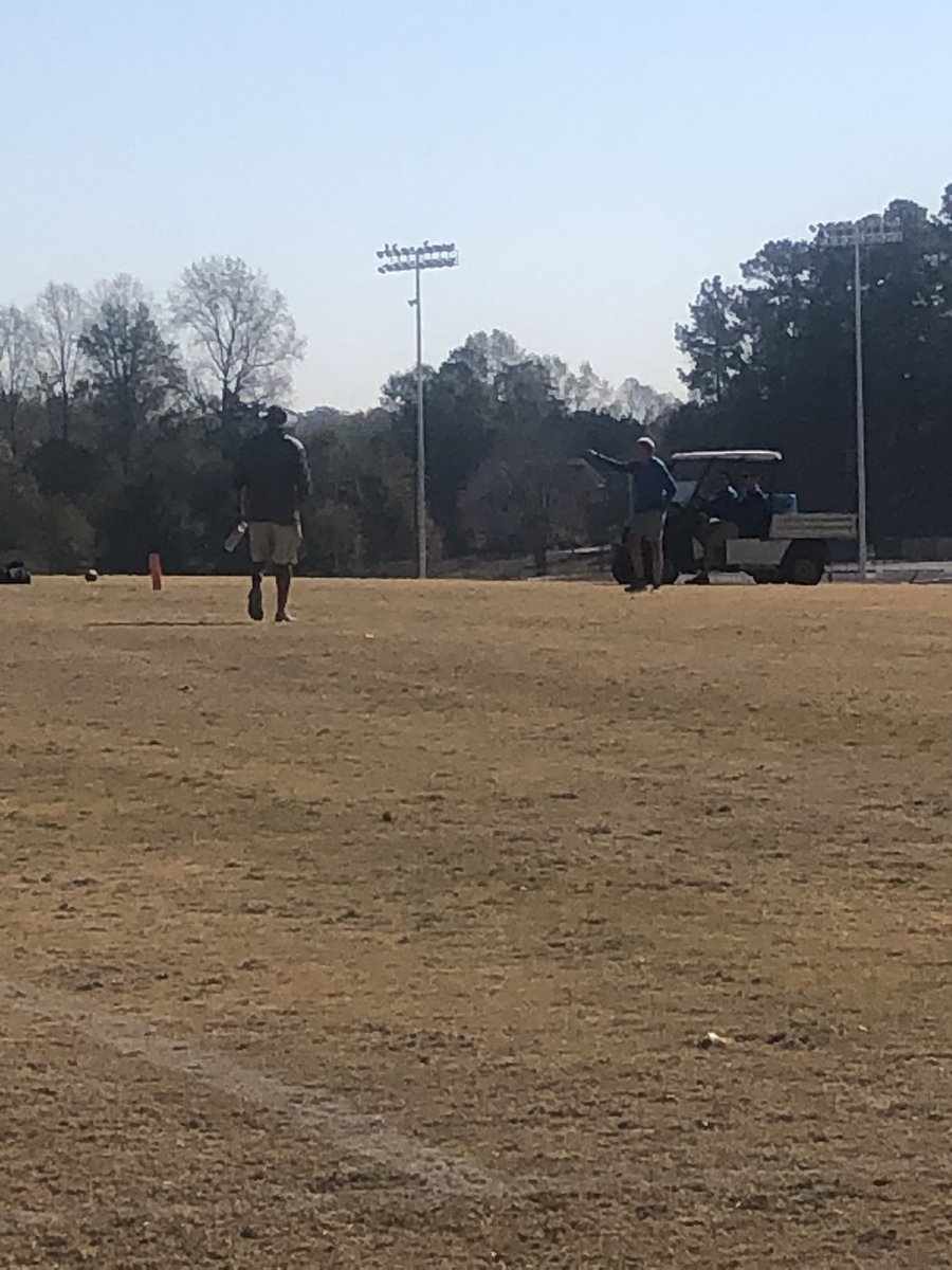 GOAT SIGHTING at @Broome_Football practice this morning!! Always a good day to see @FryeSkip!! 🐐🐐🐐🐐
#ConquerAndPrevail