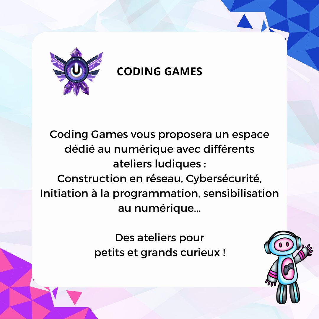 ForGames57's tweet photo. #Numérique #Sensibilisation #Ateliers https://t.co/wmS1BJYtev