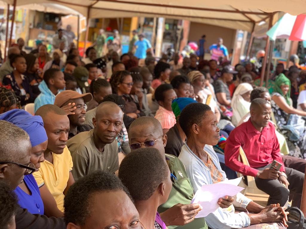 KampalaPdm's tweet photo. KAMPALA CENTRAL DIVISION

Excitement As @KCCAUG Launched The PDM Beneficiaries &amp;  Assuring The Presidents Manifesto Is Fulfilled. The @HajjatMinsa Thanked The @KCCAED For Her Leadership Of Ensuring Presidents Goal Is Achieved. Thanked The AWAs For Their Work. https://t.co/5zRmCfWOhb