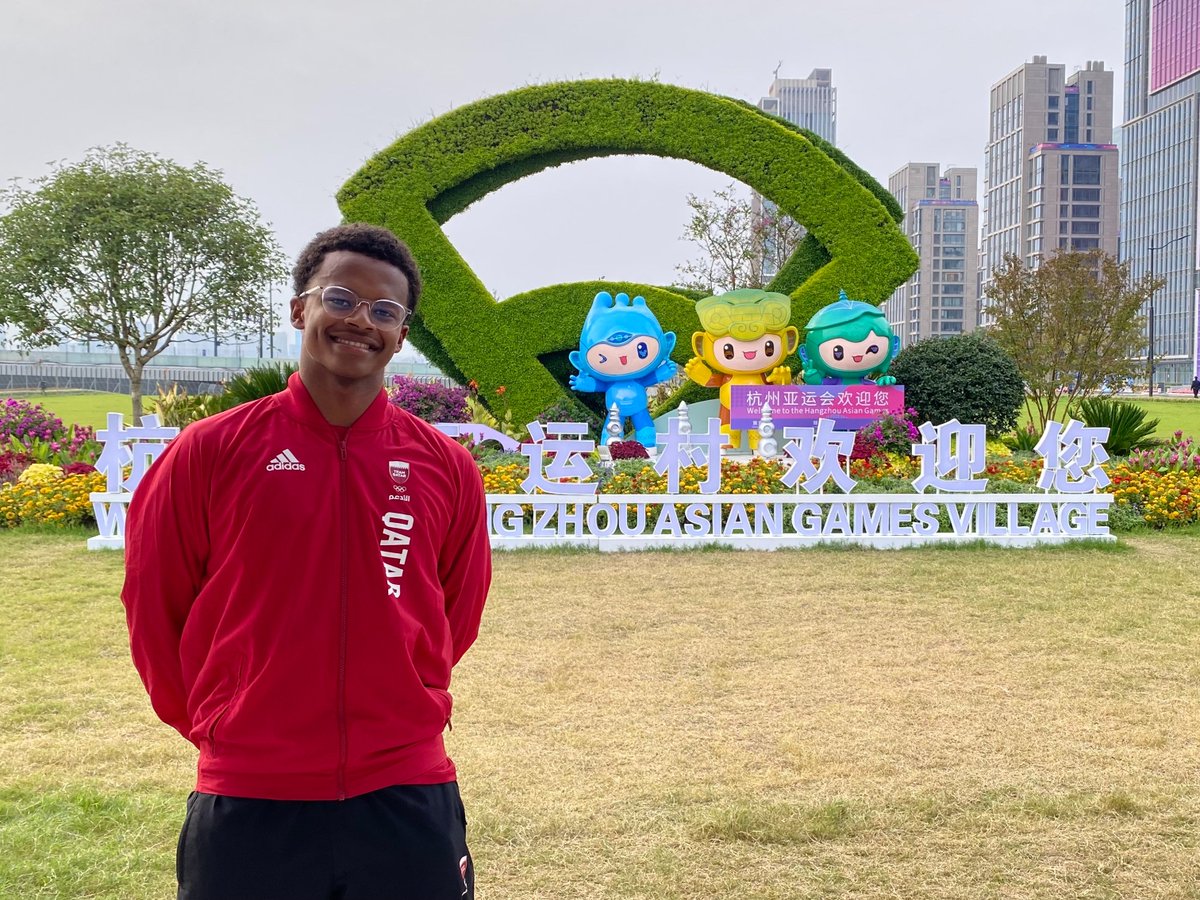 Abdulla Babikr '25, a chemical engineering major, represented the State of Qatar in its karate team for the kumite -84 kg category during the 19th Asian Games held in Hangzhou, China. Gig 'em, Abdulla! #TAMUQ #Aggies