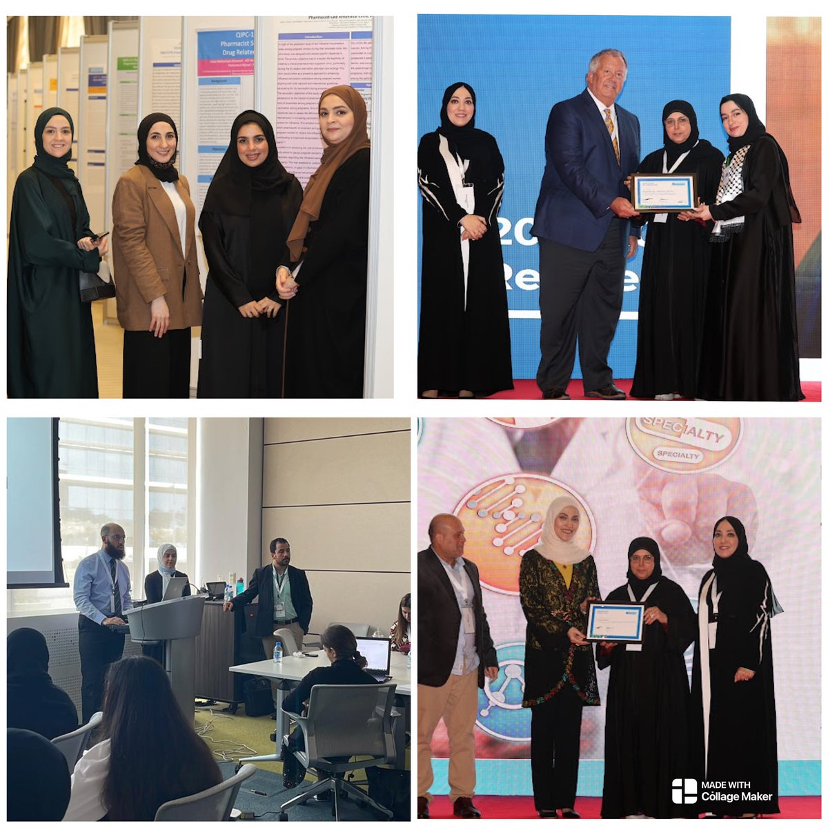 My team 🧡 Al Wakra Hospital pharmacists at 6th QIPC 🧡🧡 #QIPC2023 👏🌍💊