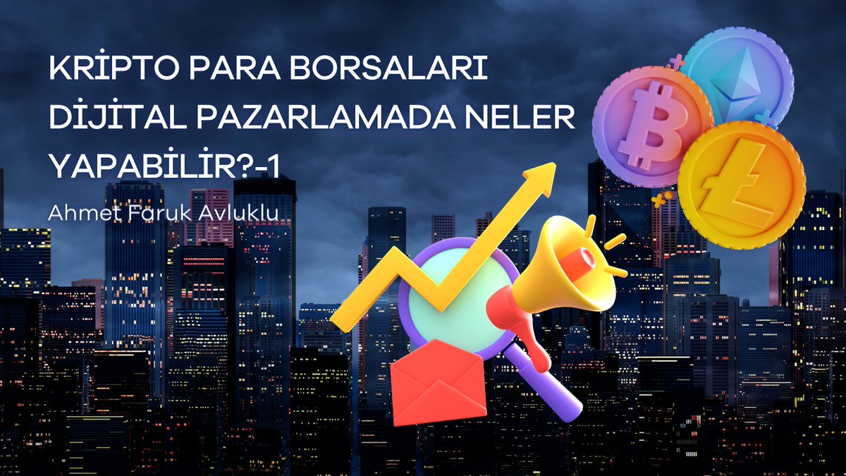 Uzun bir aradan sonra merhaba!

'Kripto Para Borsaları Dijital Pazarlamada Neler Yapabilir? -1' konulu yazım Medium hesabımda yayında!  
Link: medium.com/@ahmetfarukavl… 

#dijitalpazarlama #kriptopara