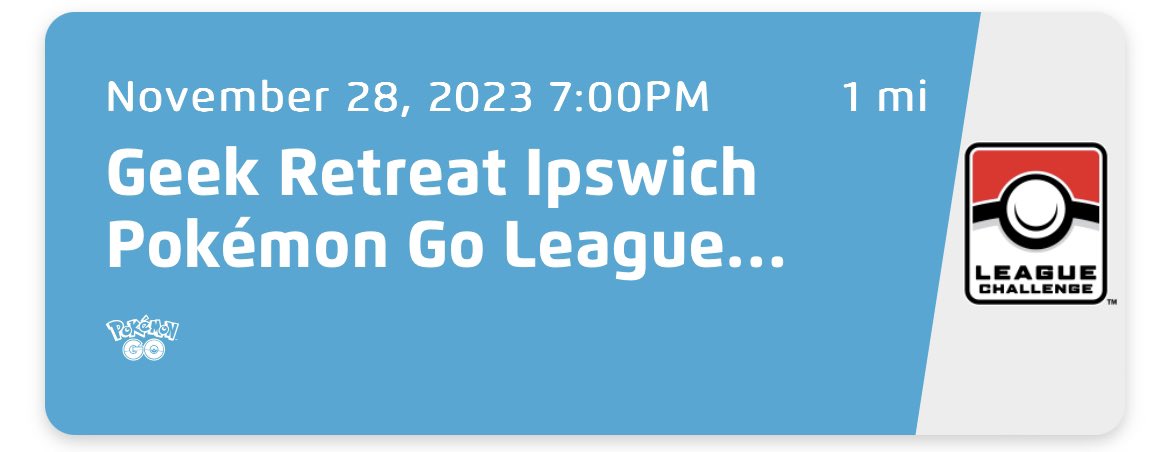 richiebeckett85's tweet image. 👀 thanks for your support on this @GR_Ipswich looking forward to having regular local PvP tournaments again #battlers #playpokemon #pokemongo