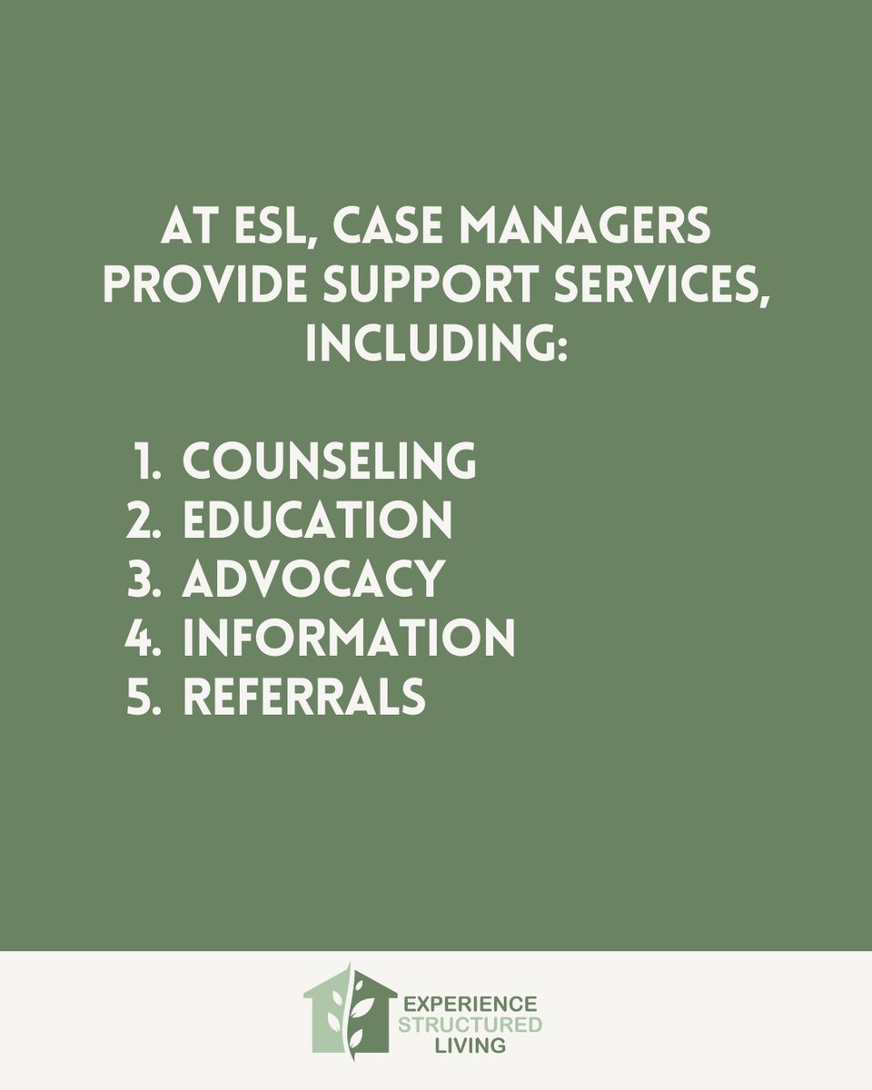 Our case managers at ESL are extremely effective in helping our clients rebuild their lives.

#casemanagement #rebuildinglives #clientsupport #effectiveguidance #liferebuilding #ESLsuccess #empoweringrecovery #lifeafterstruggles